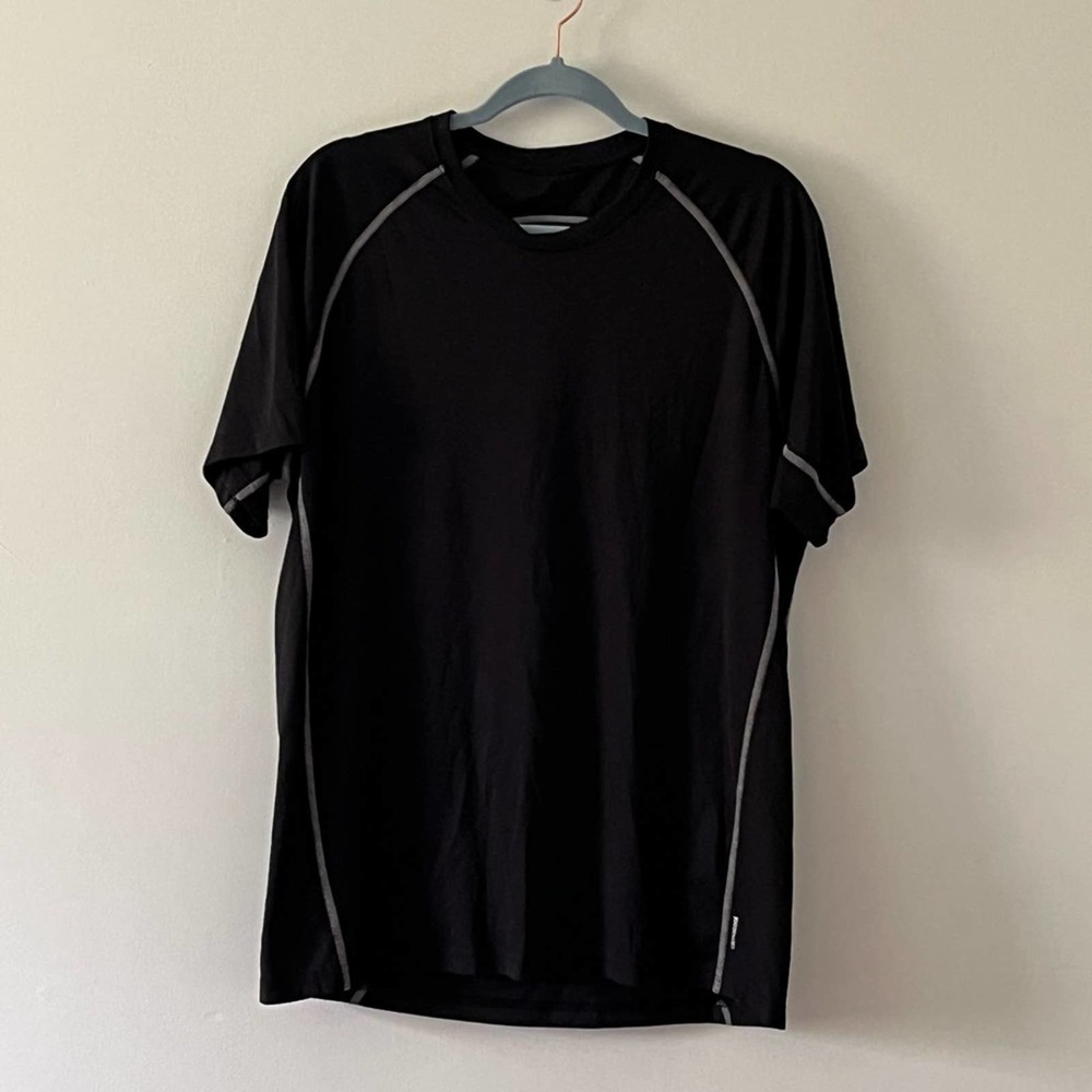 Adidas Men's XL (46-48) Black Stay Cool Climacool Shirt